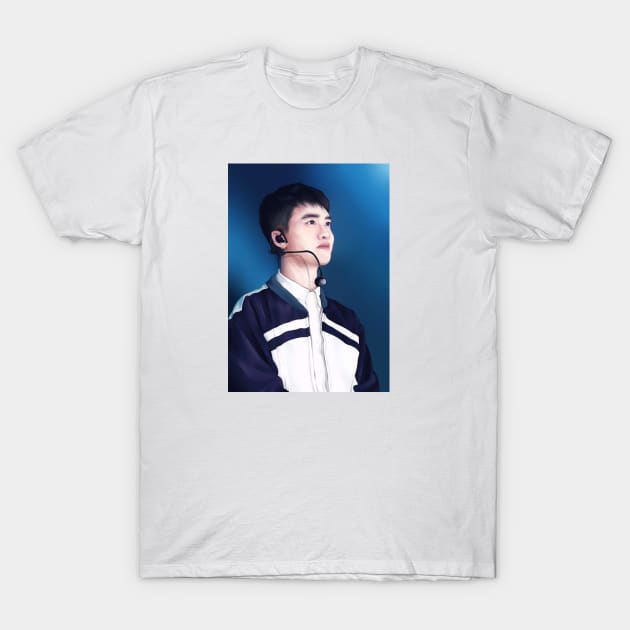 D.O EXO Kyungsoo T-Shirt by Scoffkid